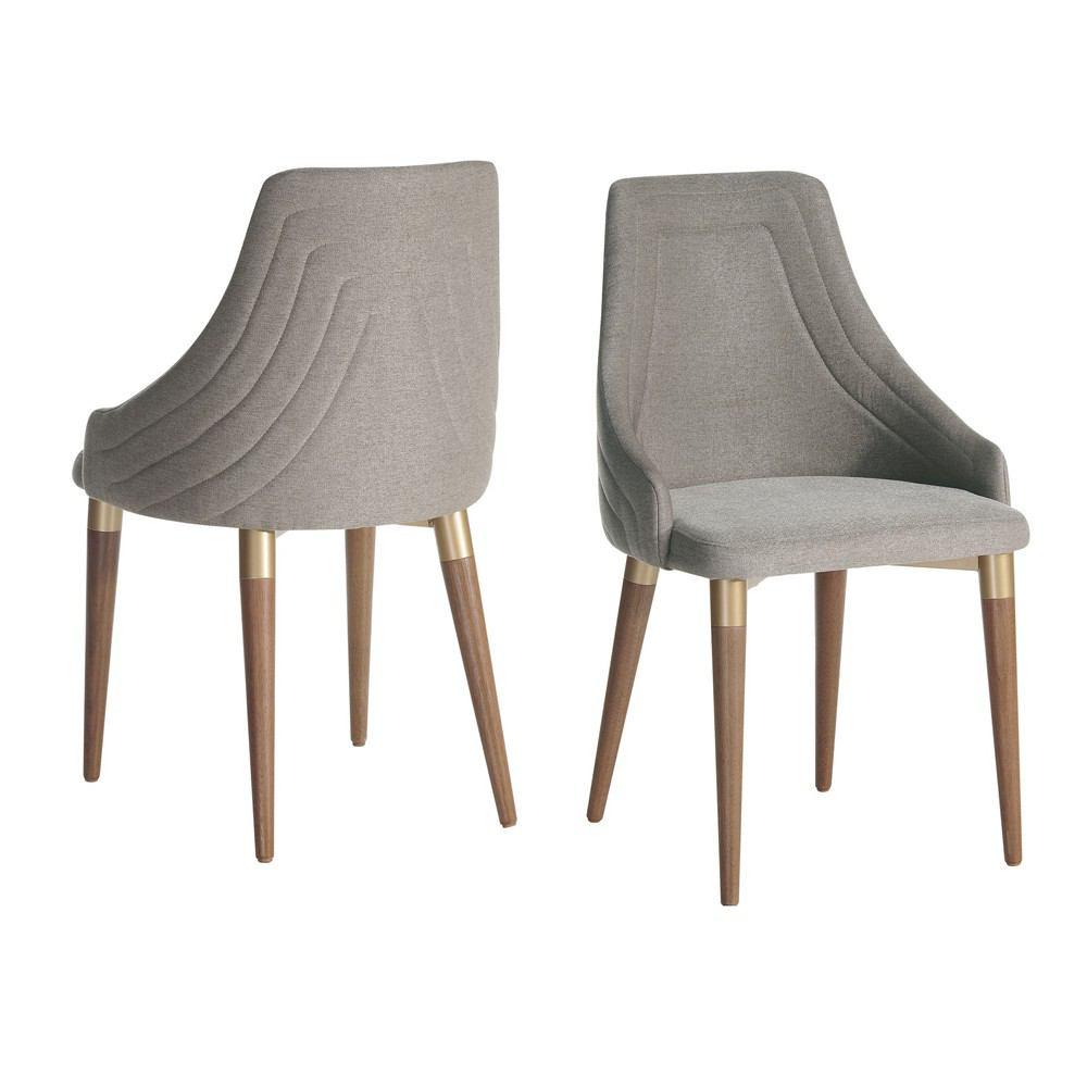 Manhattan Comfort 9-Piece Payson 82.67" and Utopia 2.0 Dining Set with 8 Dining Chairs