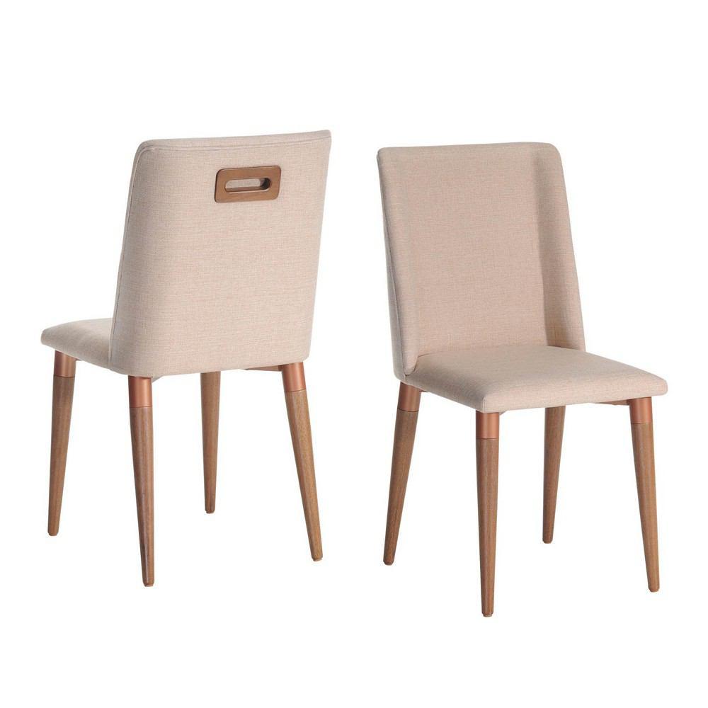 Manhattan Comfort 9-Piece Payson 82.67" and Tampa Dining Set with 8 Dining Chairs
