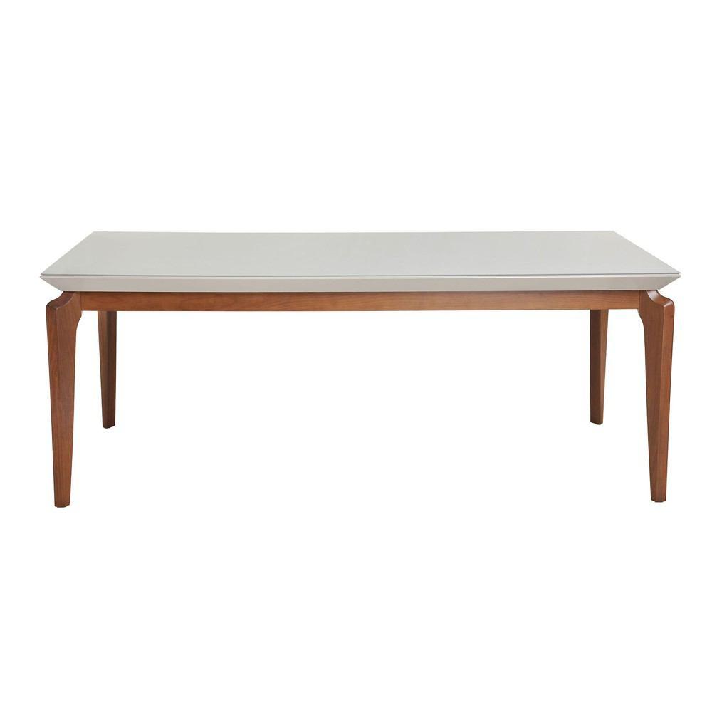 Manhattan Comfort 9-Piece Payson 82.67" and Utopia 2.0 Dining Set with 8 Dining Chairs