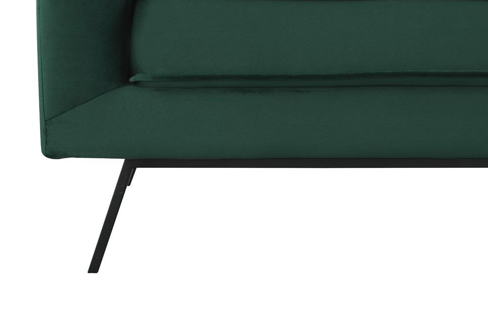 Manhattan Comfort Vandam 3-Piece Velvet 2-Seat Loveseat and 2 Armchairs