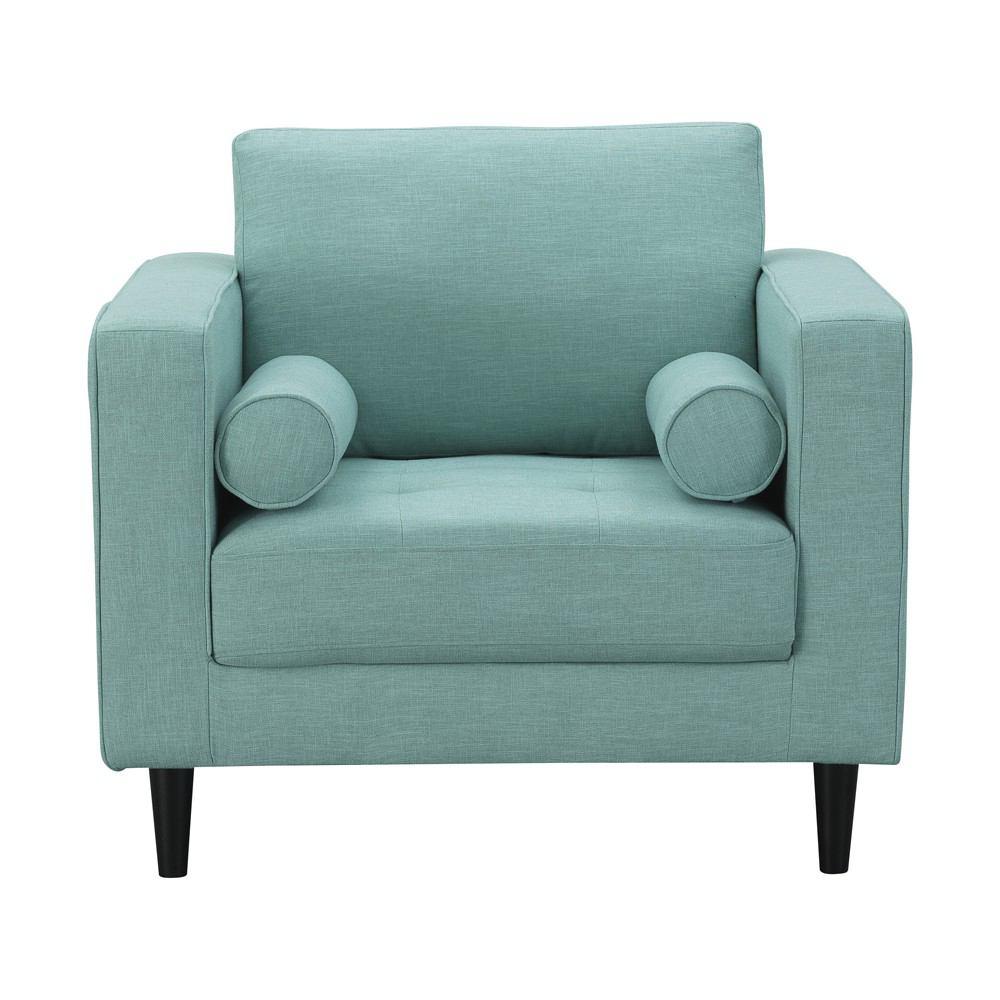 Manhattan Comfort Arthur 3- Piece Tweed Sofa, Loveseat and Armchair Set