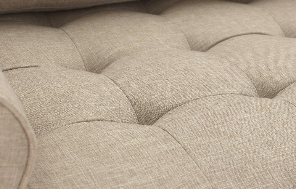 Manhattan Comfort Arthur 3-Piece Tweed 2-Seat Loveseat and 2 Armchairs