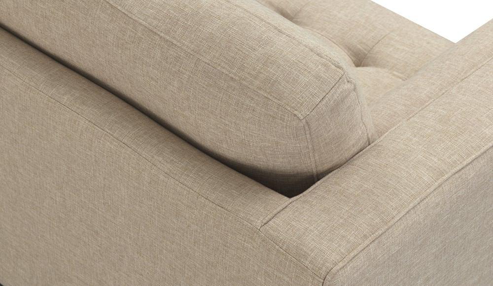 Manhattan Comfort Arthur 3-Seat Tweed Sofa