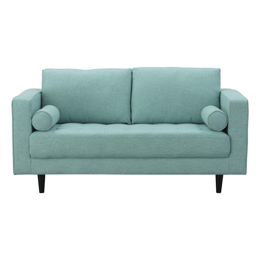 Manhattan Comfort Arthur 3-Piece Tweed 2-Seat Loveseat and 2 Armchairs