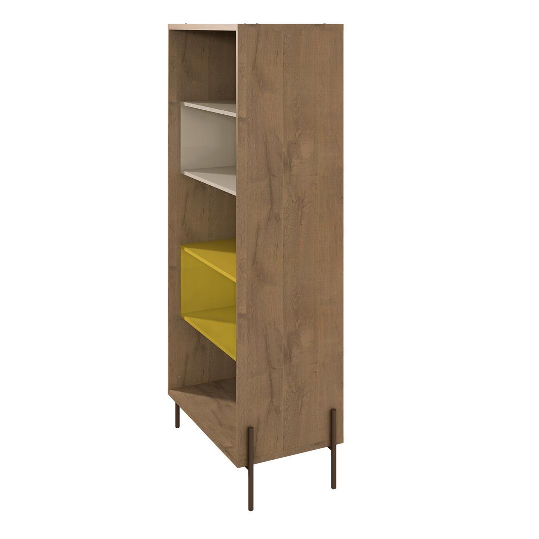 Manhattan Comfort Joy 5- Shelf Bookcase
