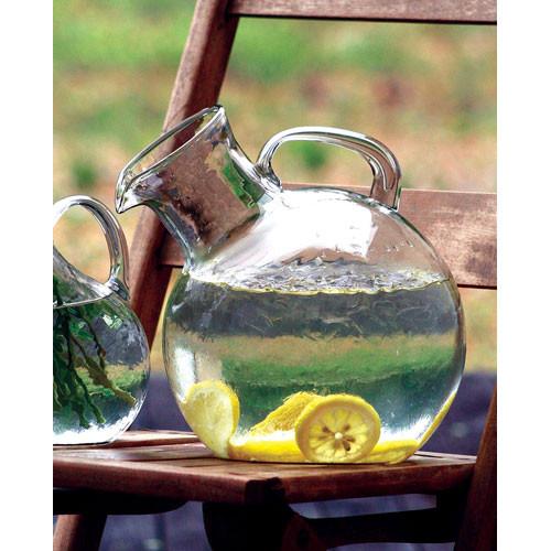 Kalalou Small Mouthed Circular Tilted Pitcher