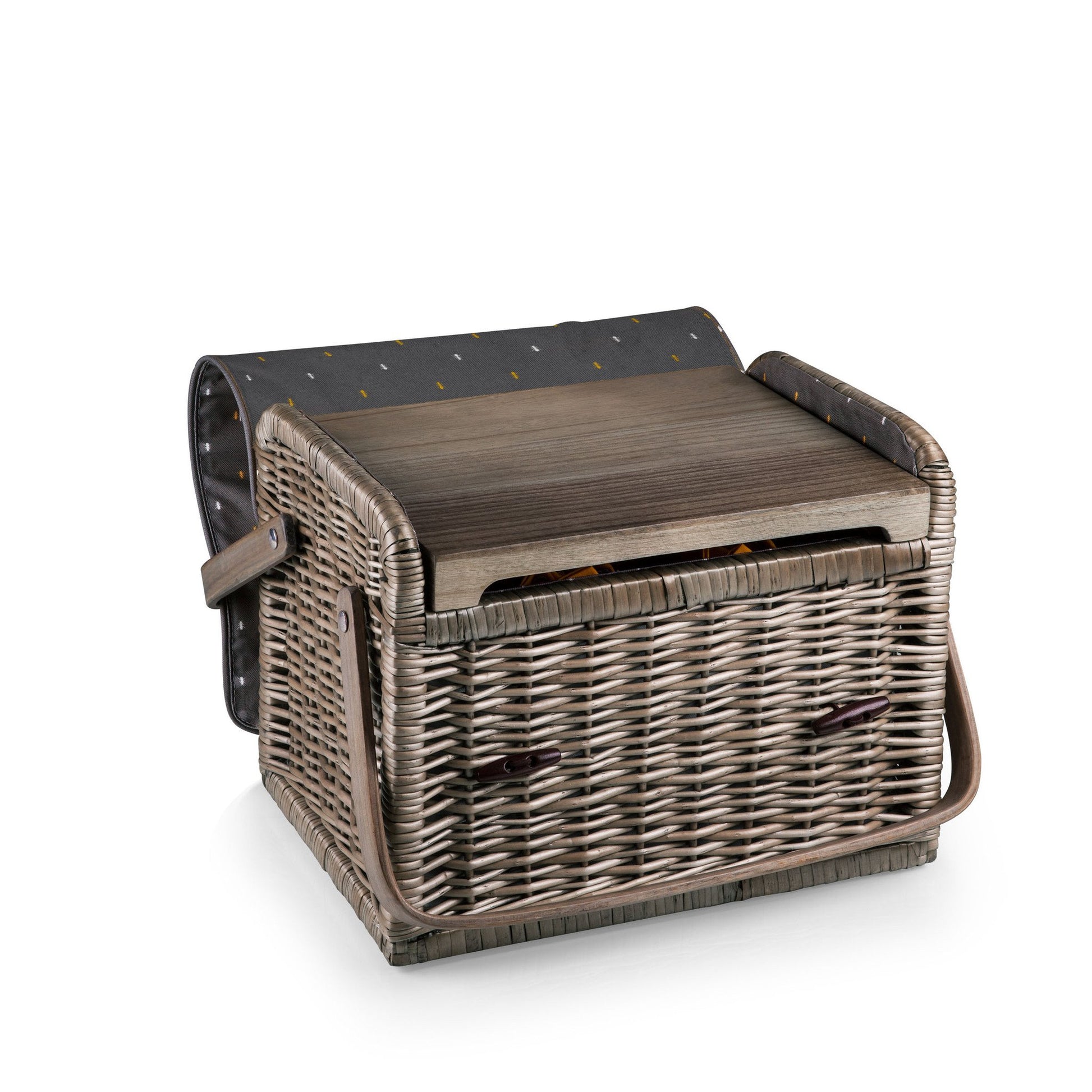 Picnic Time Kabrio Wine and Cheese Basket - Set of 2