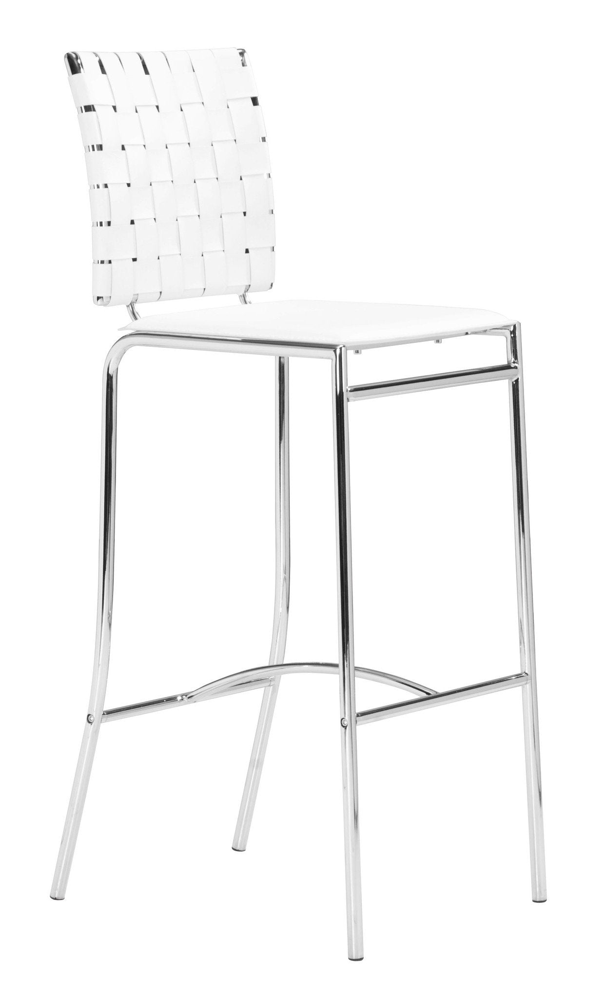 Zuo Criss Cross Bar Chair - Set Of 2