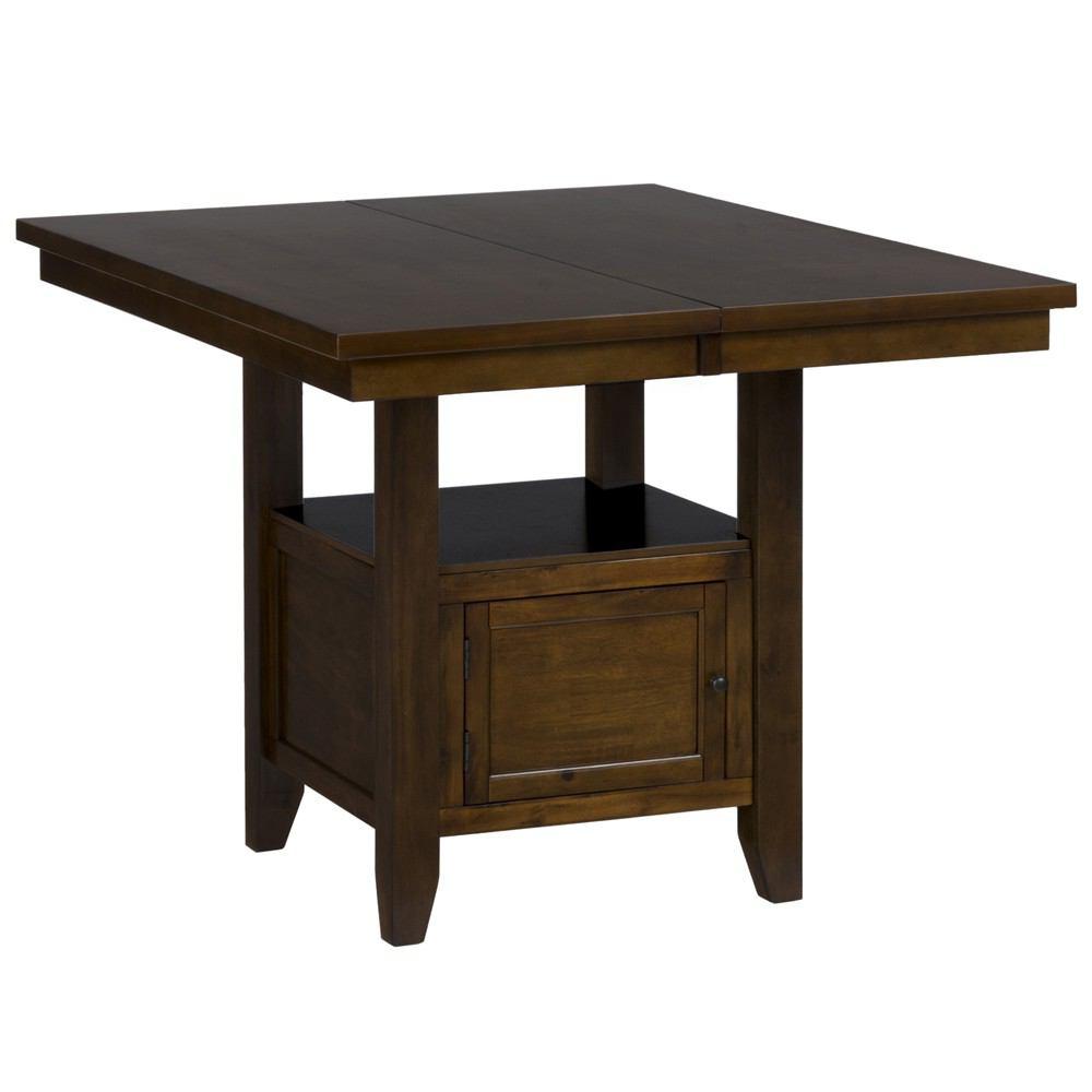 Jofran Taylor Cherry Counter Height Storage Table