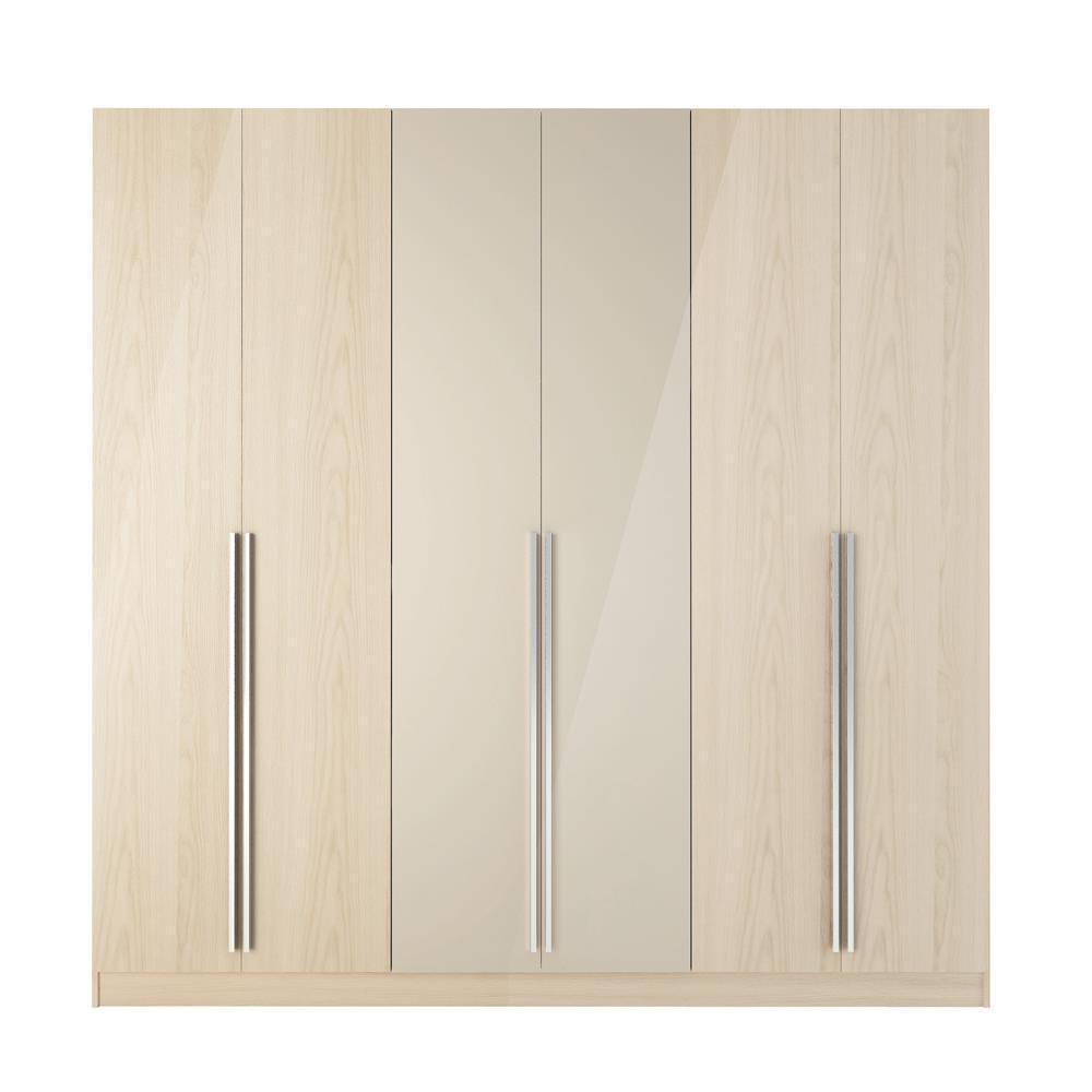Manhattan Comfort Eldridge 4 Drawer He/She Freestanding Armoire - Modish Store