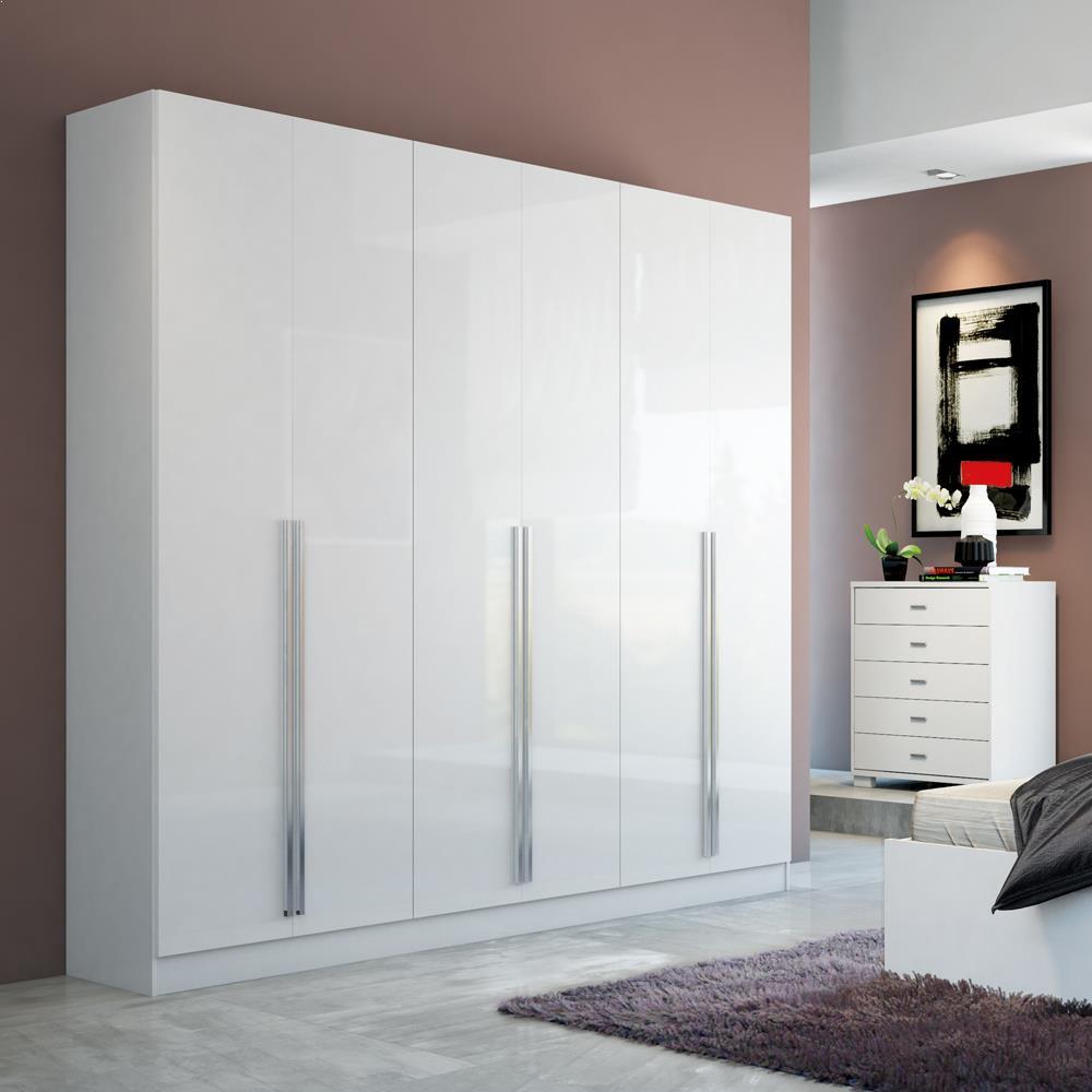 Manhattan Comfort Eldridge 4 Drawer He/She Freestanding Armoire - Modish Store