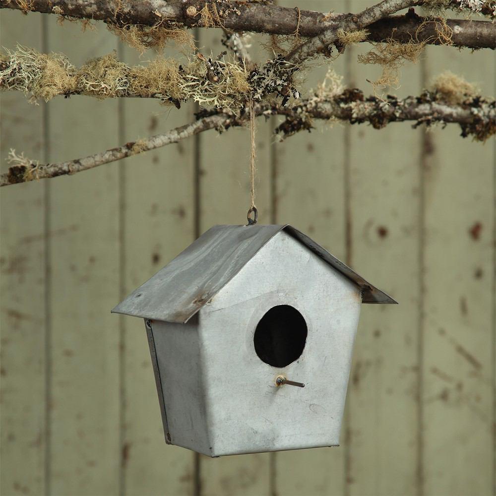 HomArt Zinc Bird House - Set of 6 - Feature Image