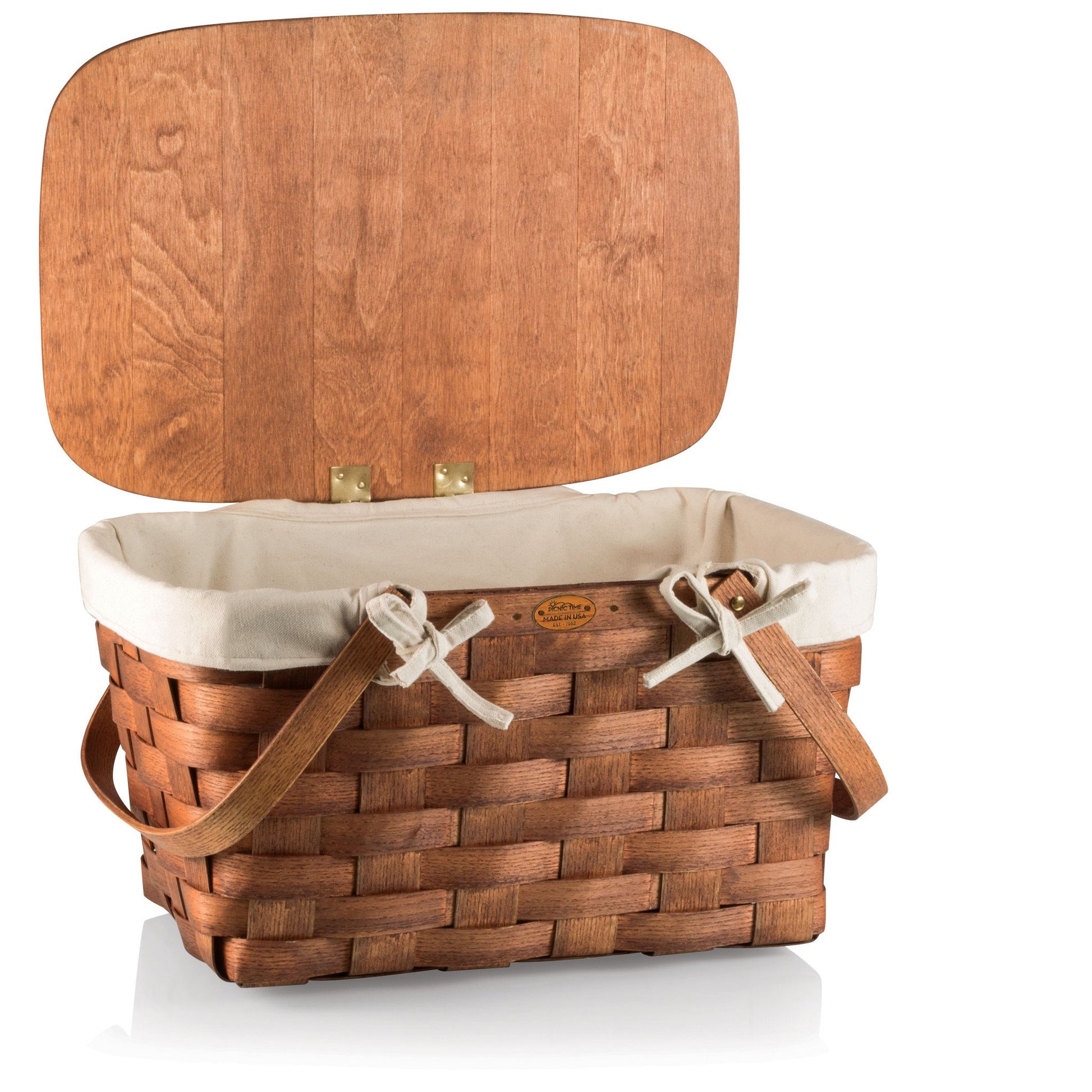 Picnic Time Prairie Picnic Basket with Lining