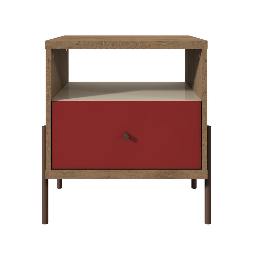 Manhattan Comfort Joy 1-Full Extension Drawer Nightstand