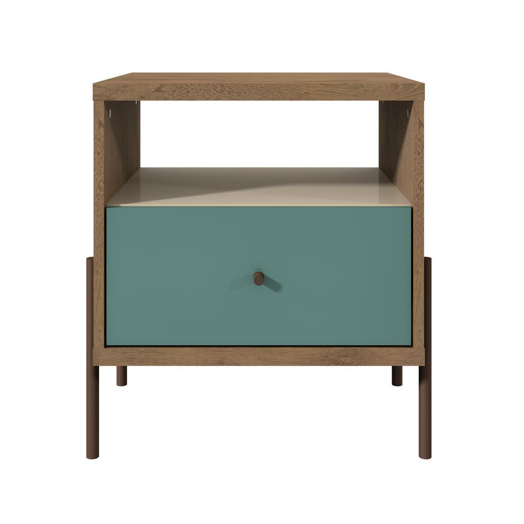 Manhattan Comfort Joy 1-Full Extension Drawer Nightstand