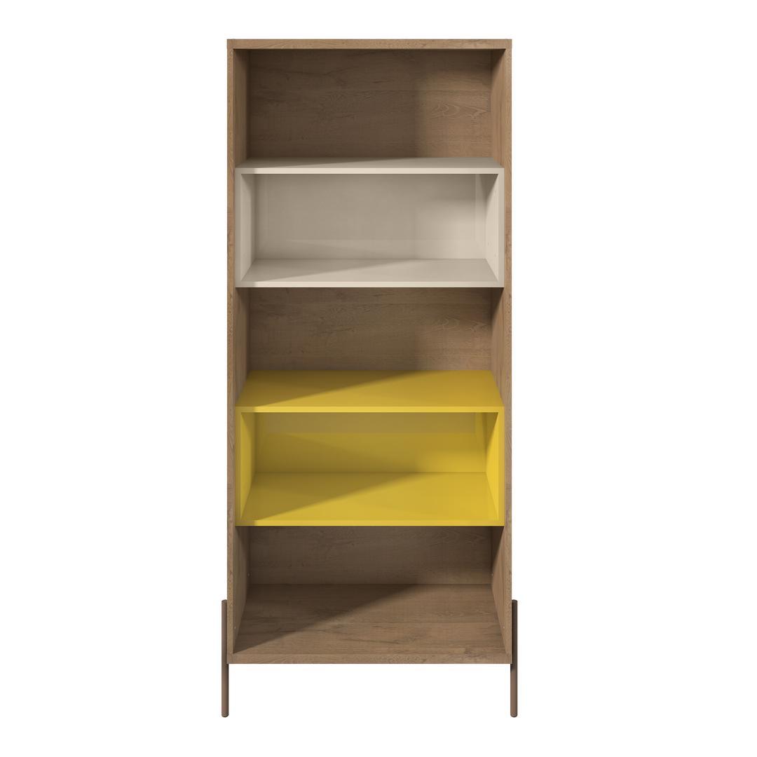 Manhattan Comfort Joy 5- Shelf Bookcase