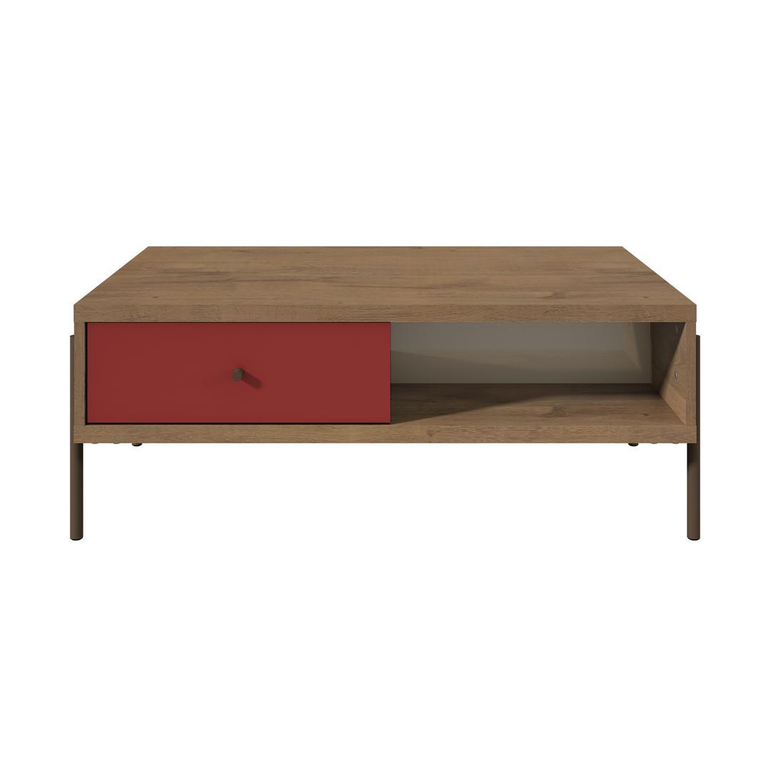 Manhattan Comfort Joy Double-sided 2-Drawer End Table