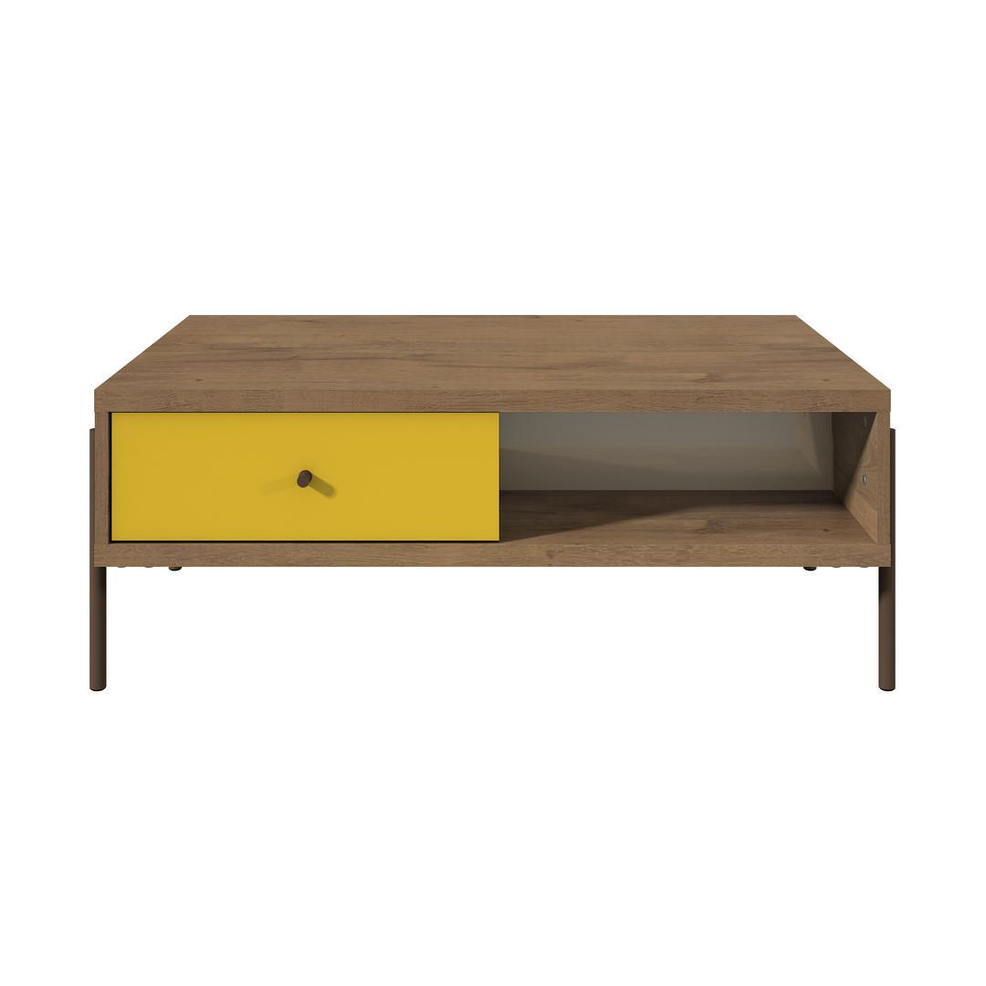 Manhattan Comfort Joy Double-sided 2-Drawer End Table