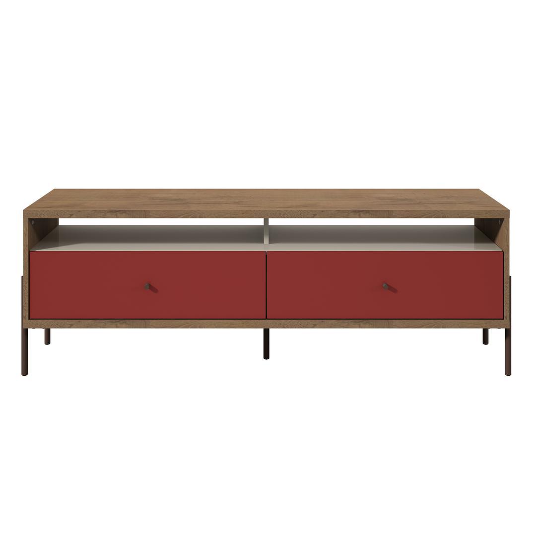 Manhattan Comfort Joy 59" TV Stand with 2 Full Extension Drawers