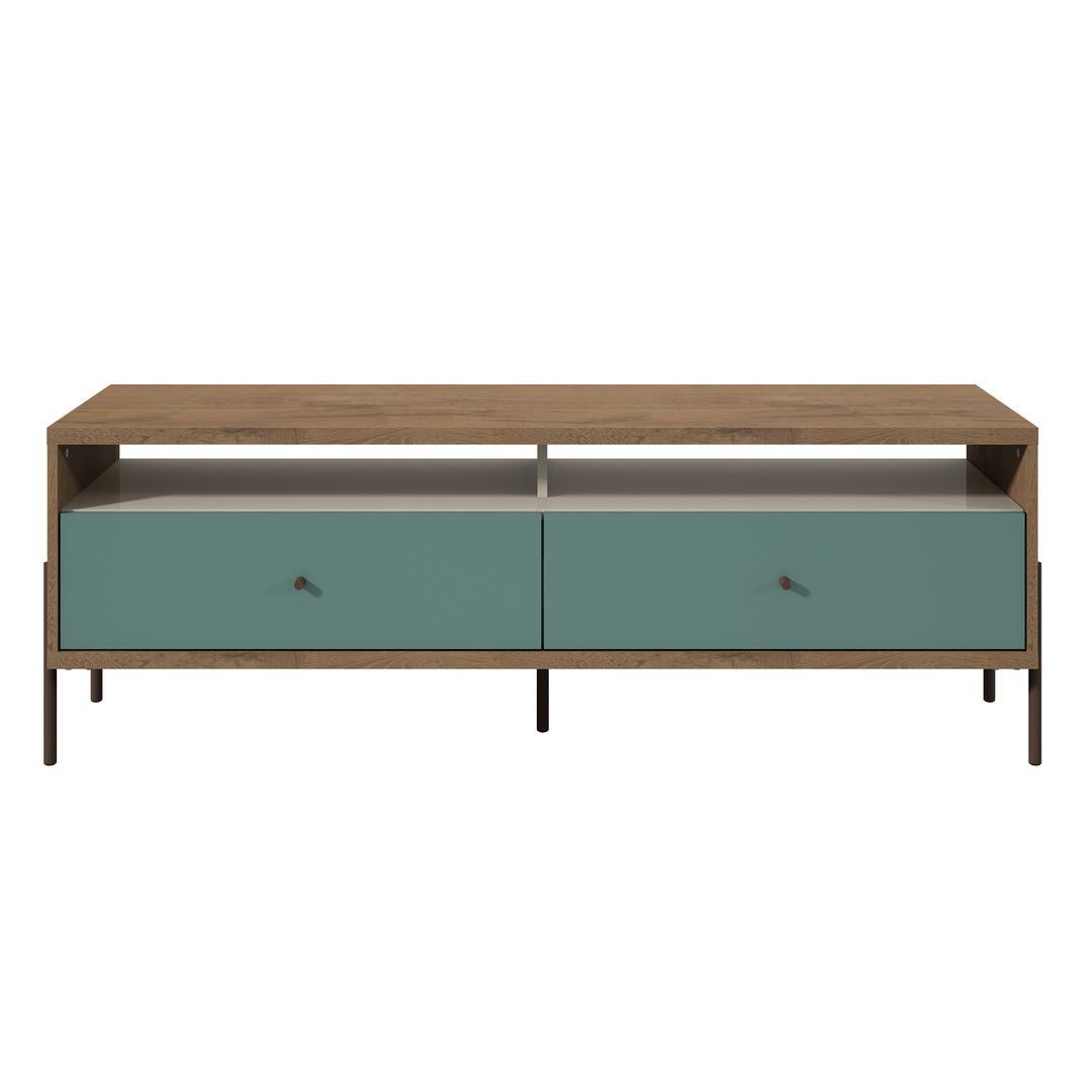Manhattan Comfort Joy 59" TV Stand with 2 Full Extension Drawers