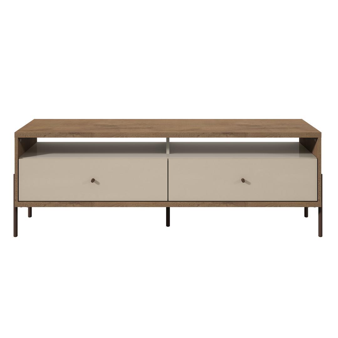 Manhattan Comfort Joy 59" TV Stand with 2 Full Extension Drawers