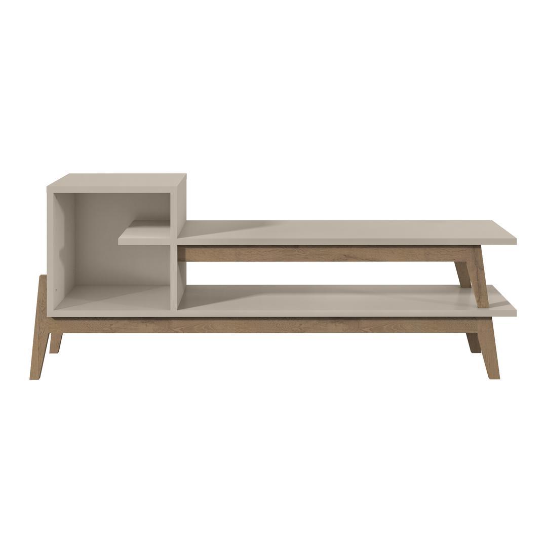 Manhattan Comfort Essence 73.82" TV Stand with 2 Shelves