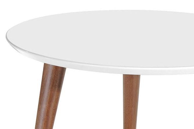 Manhattan Comfort Moore 23.62" Round Mid-High Coffee Table
