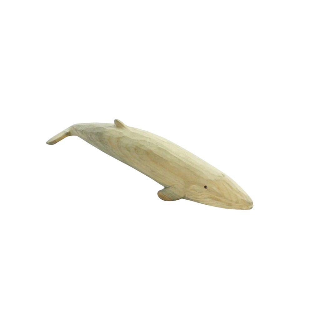 HomArt Carved Wood Whale - Set of 2