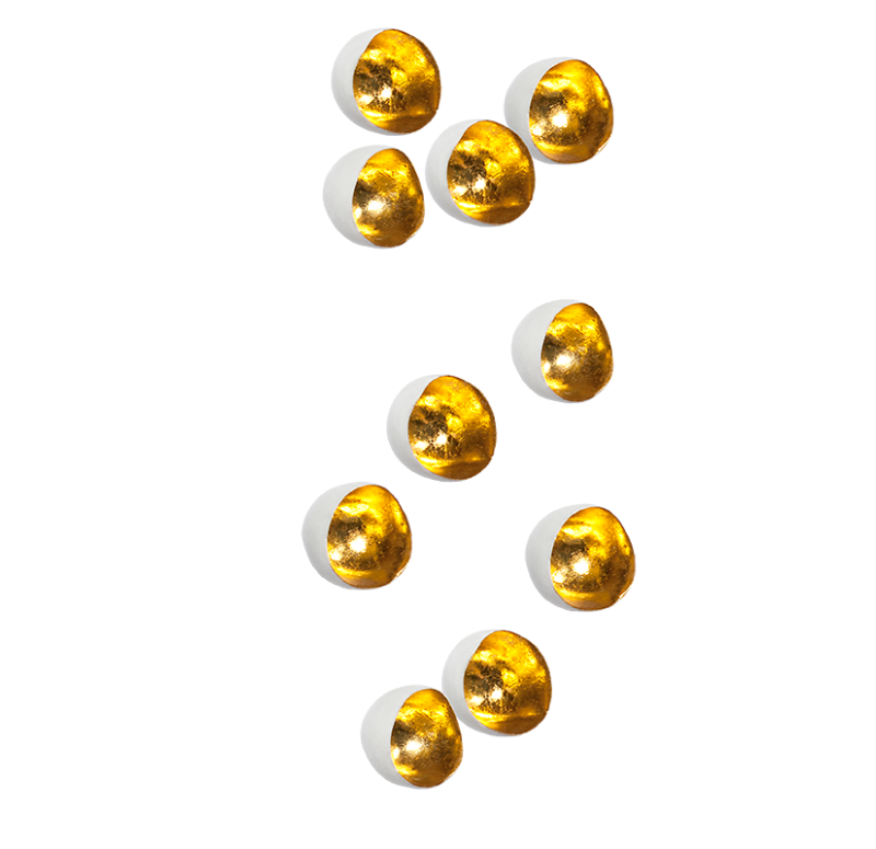 Gold Leaf Design Group Seed Wall Play - Gold