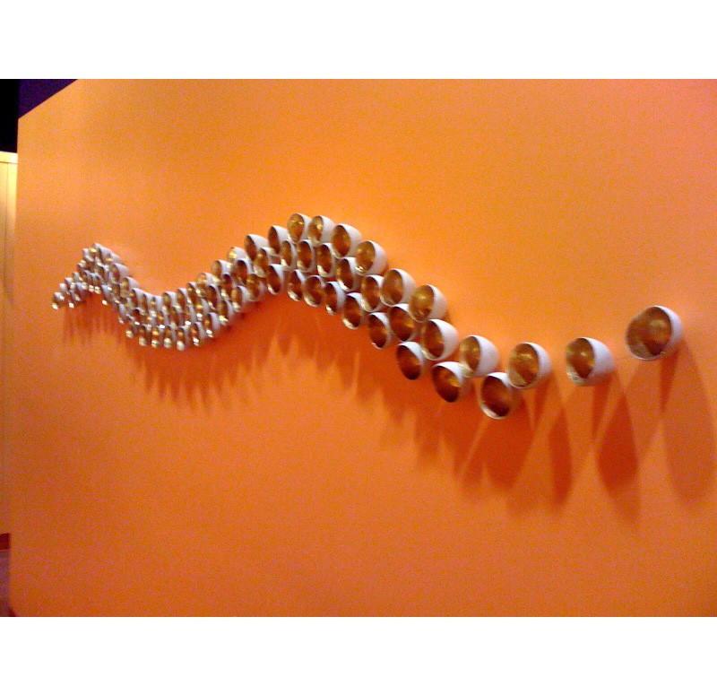 Gold Leaf Design Group Seed Wall Play - Silver