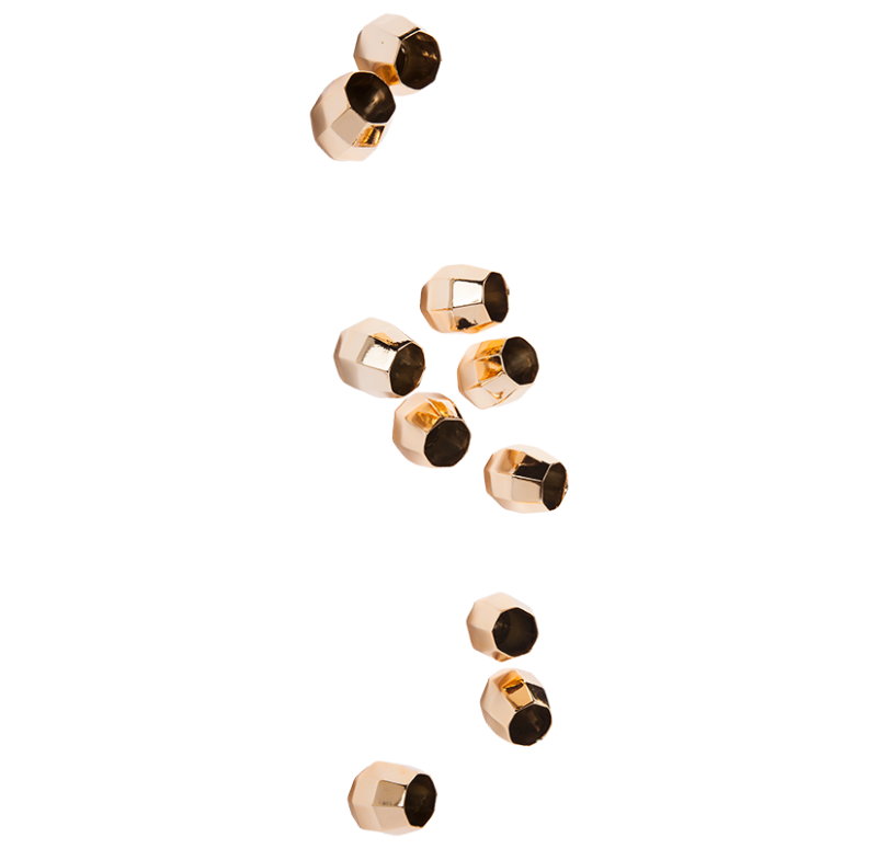 Gold Leaf Design Group Barnacle Wall Play - Electroplated Gold
