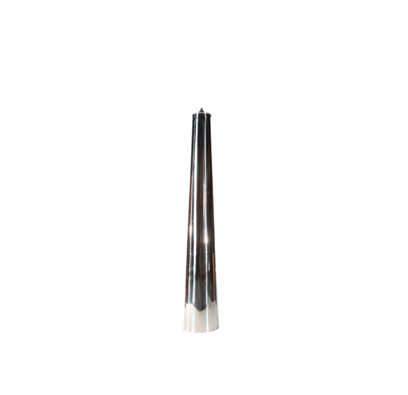 Gold Leaf Design Group Stainless Steel Column Candle Vase