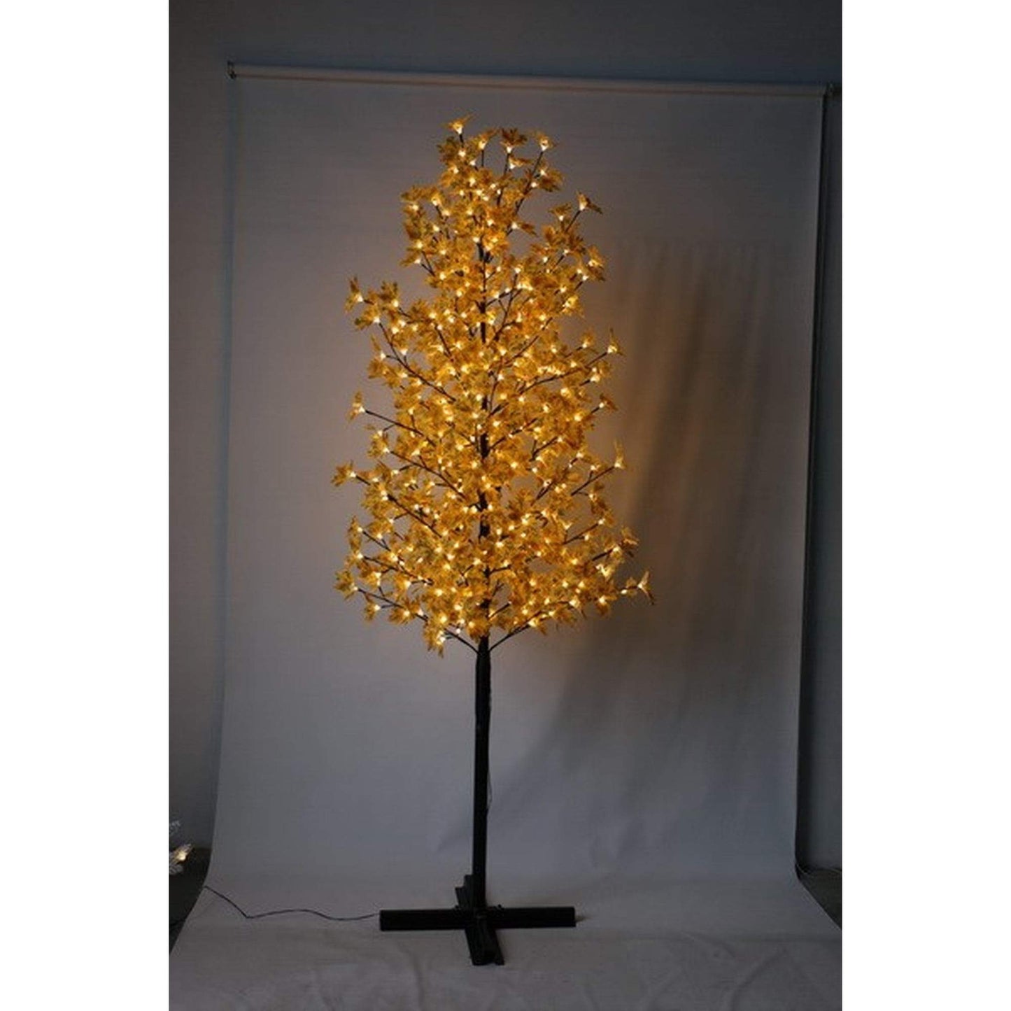 Tree Maple Yellow Indoor/Outdoor 416 Led/96 Inches H