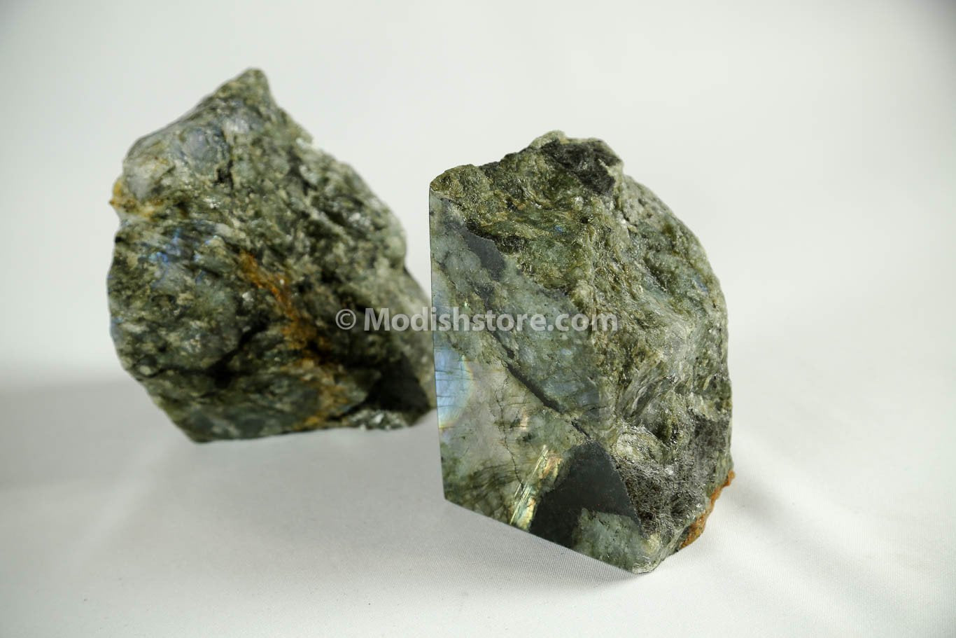 Roost Labradorite Bookends