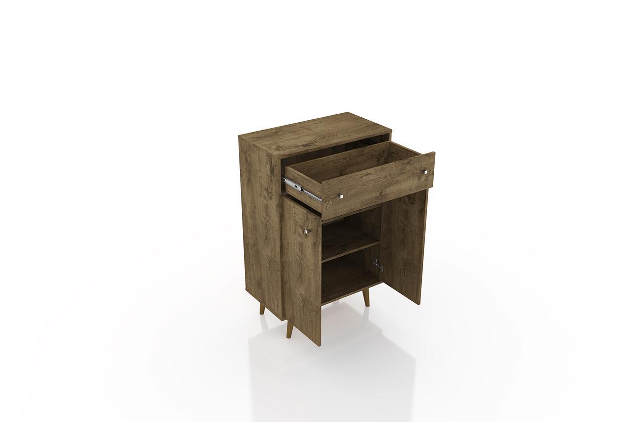 Manhattan Comfort Liberty 1-Drawer 28.07" Storage Cabinet