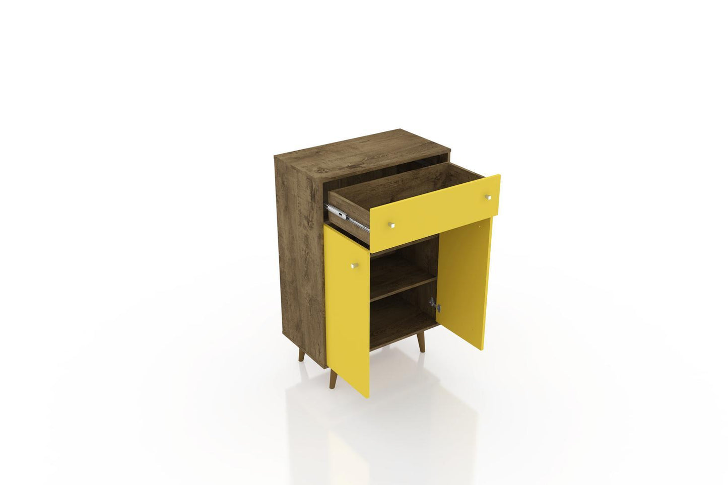 Manhattan Comfort Liberty 1-Drawer 28.07" Storage Cabinet