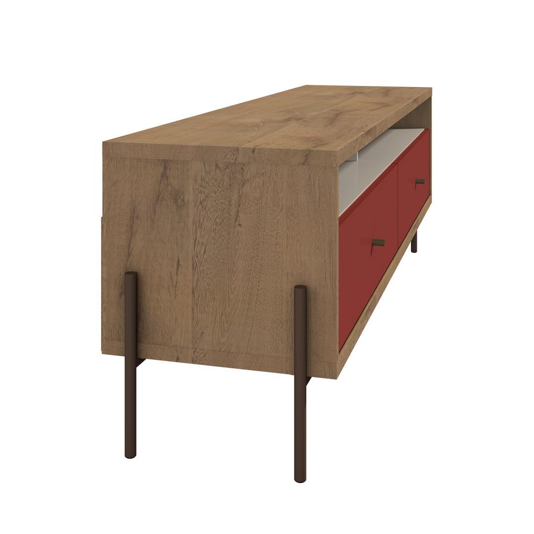 Manhattan Comfort Joy 59" TV Stand with 2 Full Extension Drawers