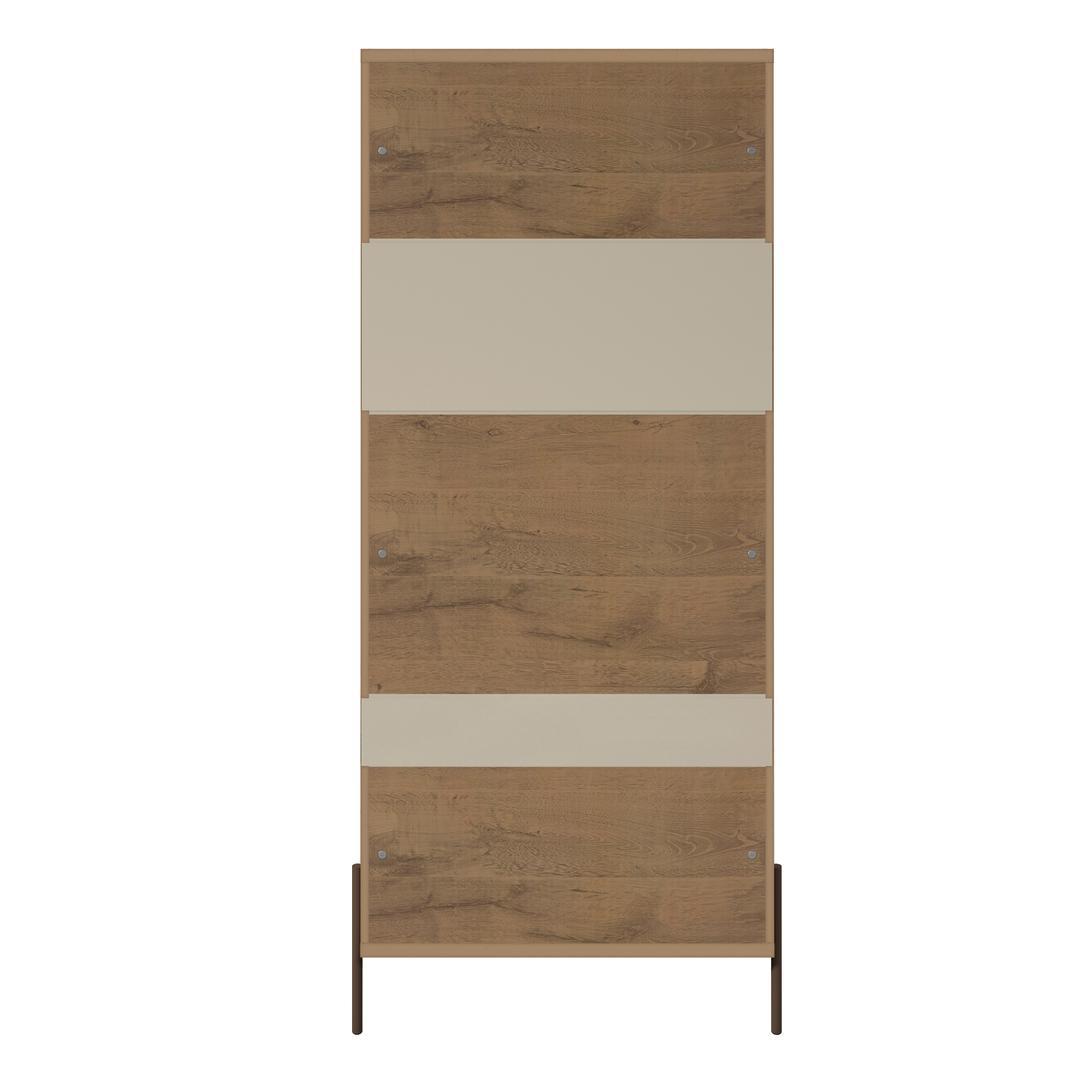 Manhattan Comfort Joy 8-Bottle Wine Cabinet with 4 Shelves
