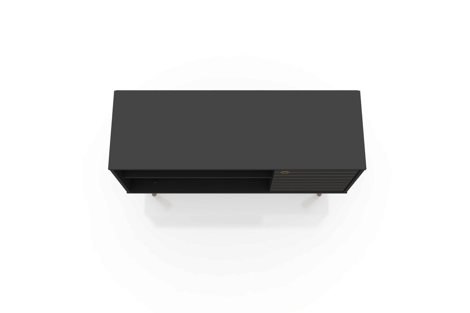 Manhattan Comfort Liberty 42.52" Mid Century - Modern TV Stand with 2 Shelves and 1 Door