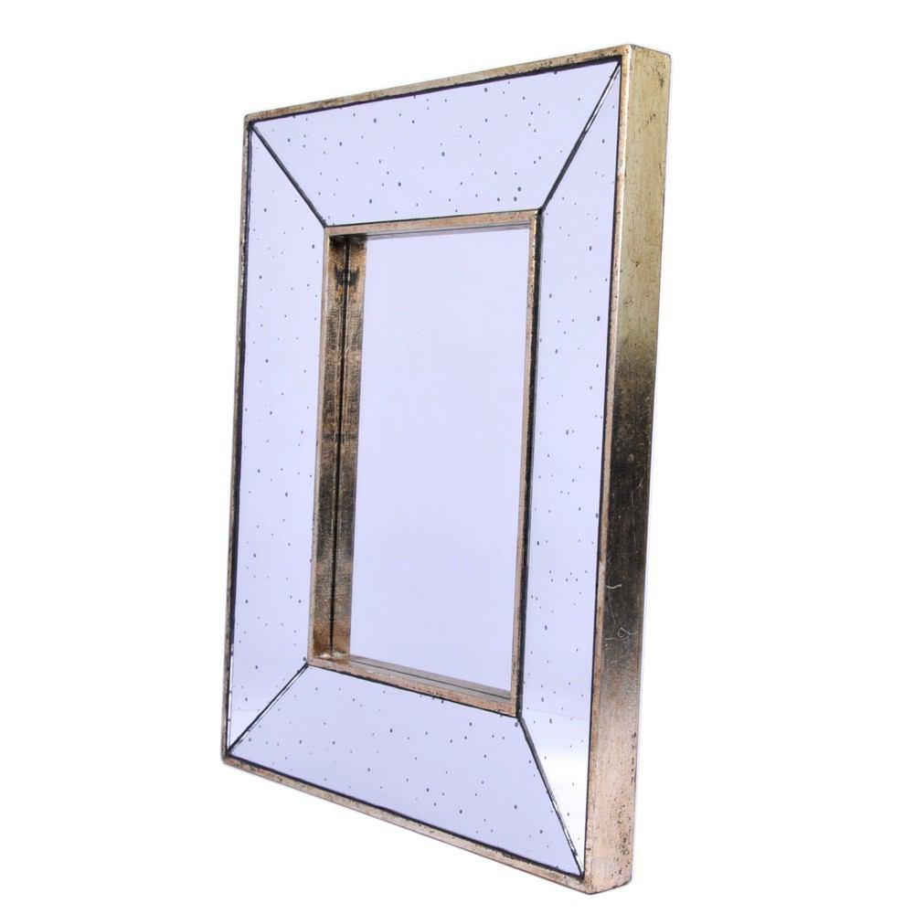 HomArt Versailles Mirror - Rectangle - Small - Silver