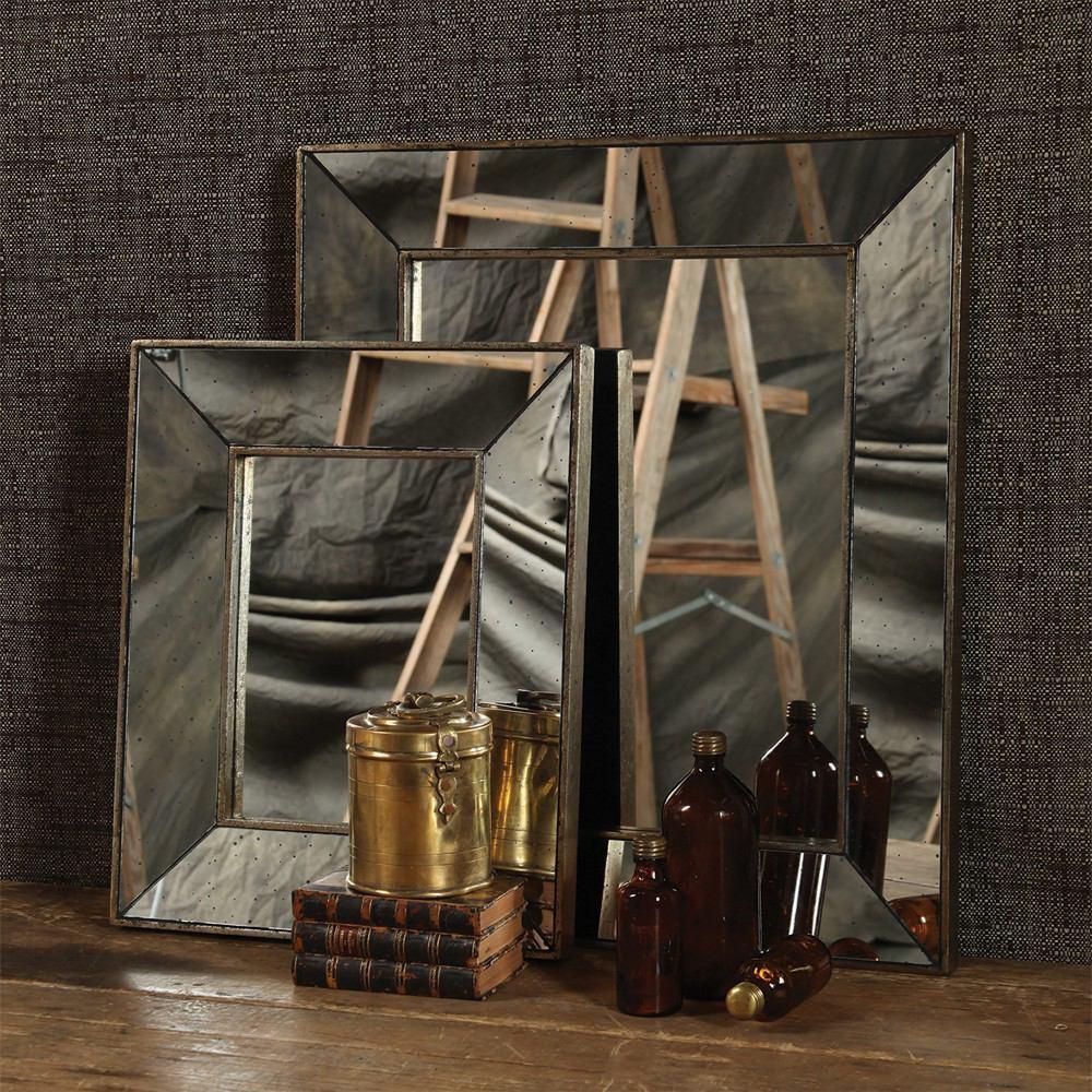 HomArt Versailles Mirror - Rectangle - Small - Silver