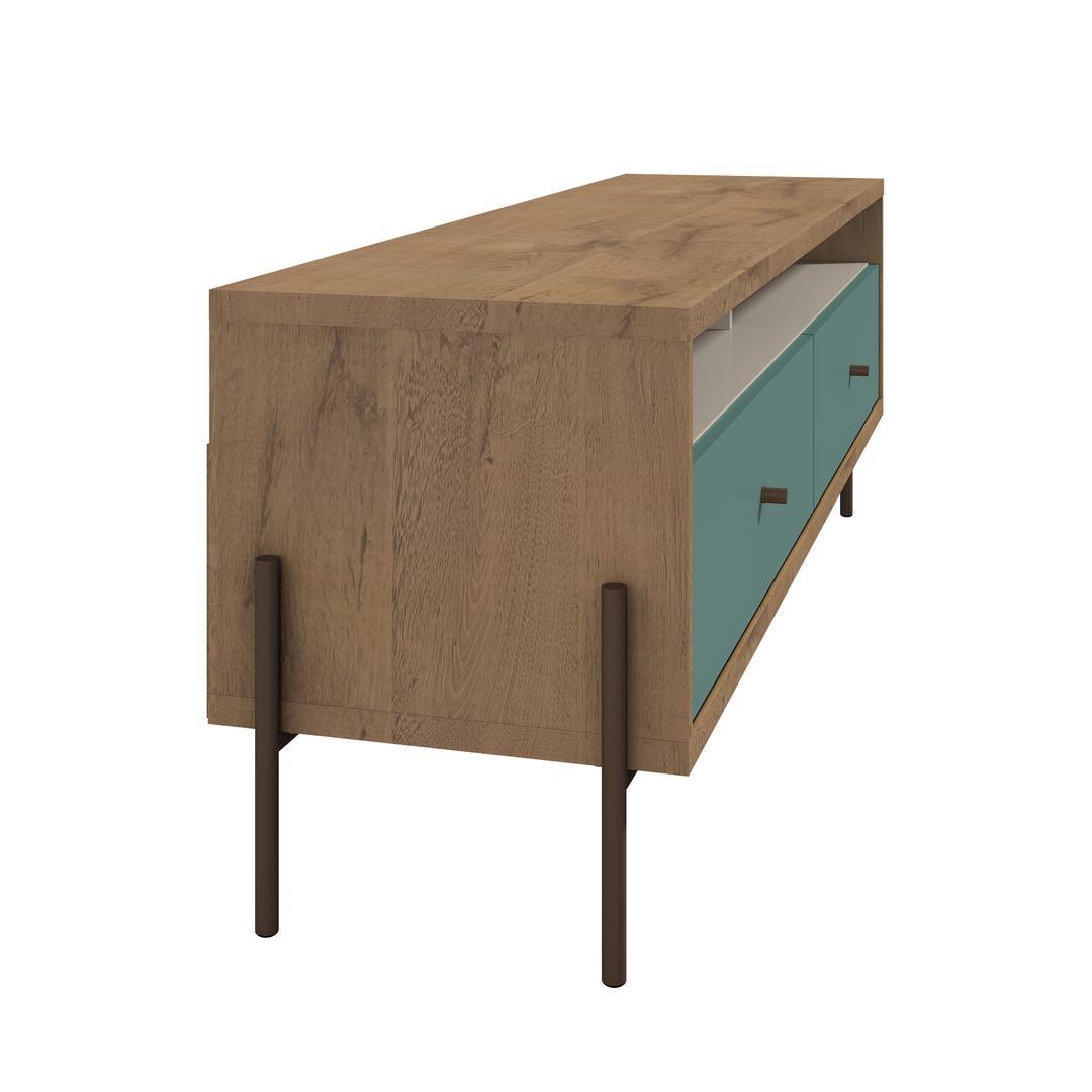 Manhattan Comfort Joy 59" TV Stand with 2 Full Extension Drawers