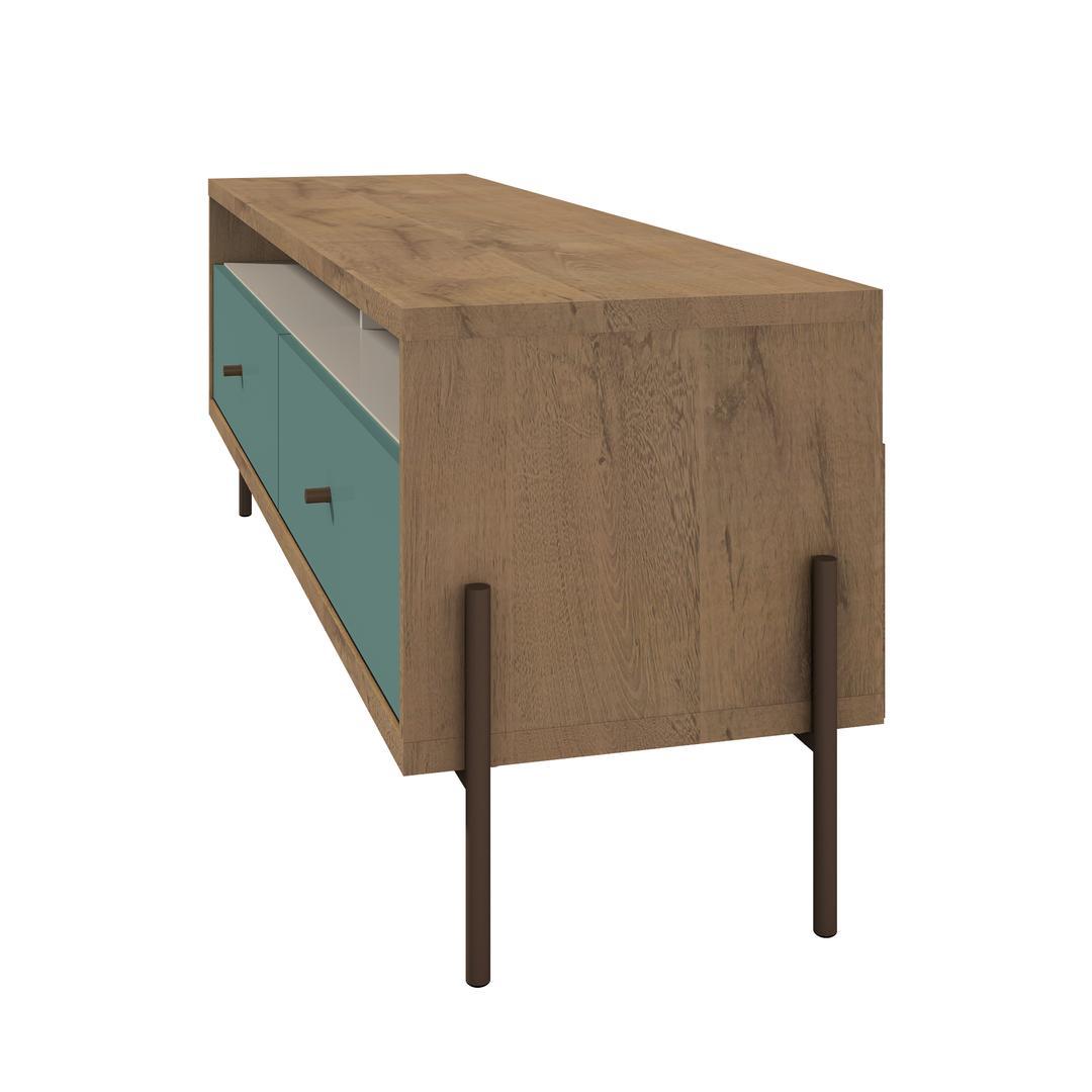 Manhattan Comfort Joy 59" TV Stand with 2 Full Extension Drawers
