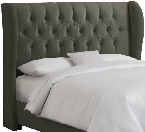 Skyline Furniture Full Tufted Wingback Headboard