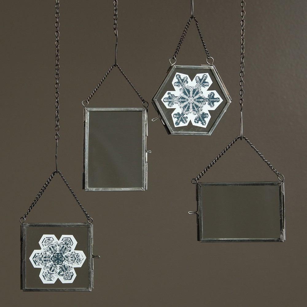 HomArt Pierre Ornament Frames - Set of 12 - 3 Each - Zinc - Feature Image