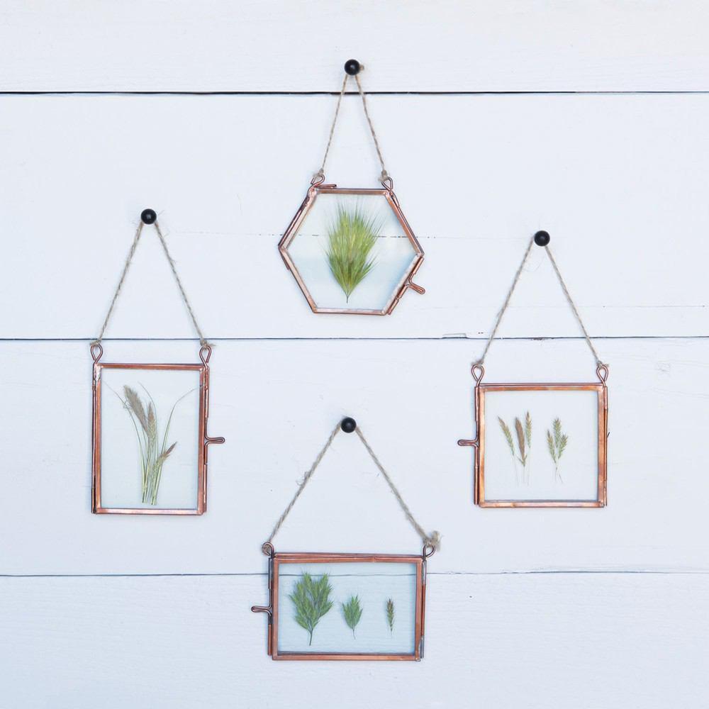 HomArt Cornell Ornament Frames - Set of 12 - 3 Each Style - Copper
