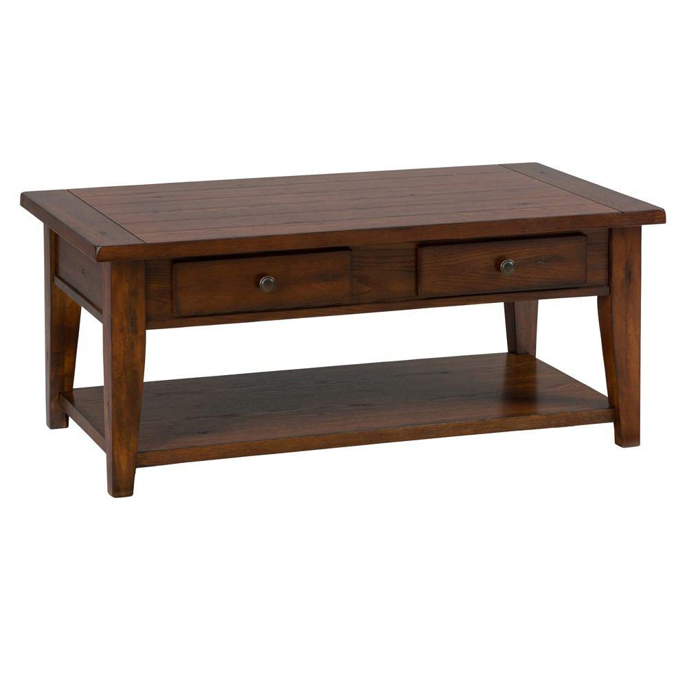 Jofran Clay County Oak Cocktail Table