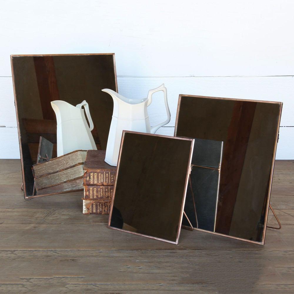 HomArt Cornell Easel Mirror - Vertical - Copper - Set of 4