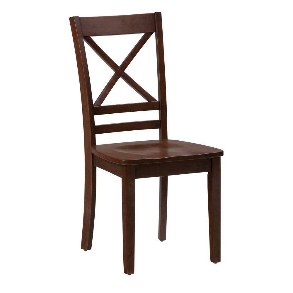 Jofran Simplicity Caramel X Back Chair