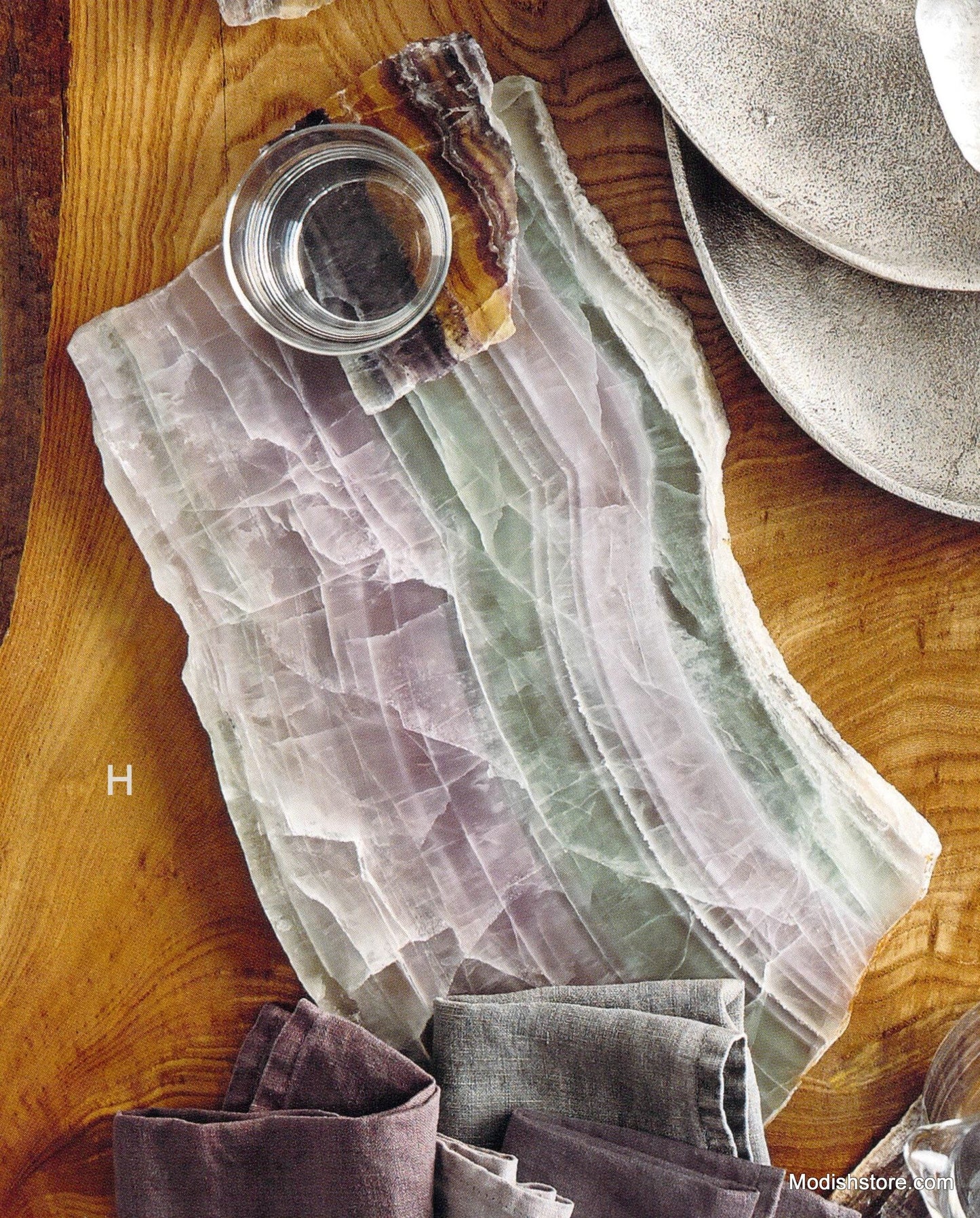 Roost Fluorite Serving Slabs & Coasters